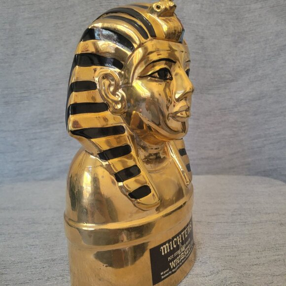 Vintage Michter's King Tutankhamun Whiskey Decanter - Picture 3 of 7